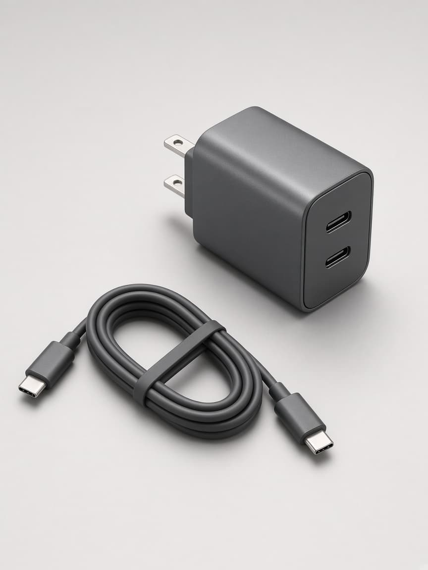 65W GaN Dual Port Charger