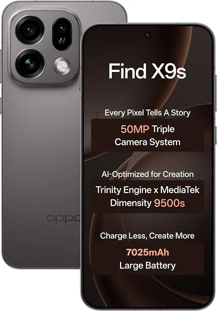 Oppo Find X9s Midnight Gray