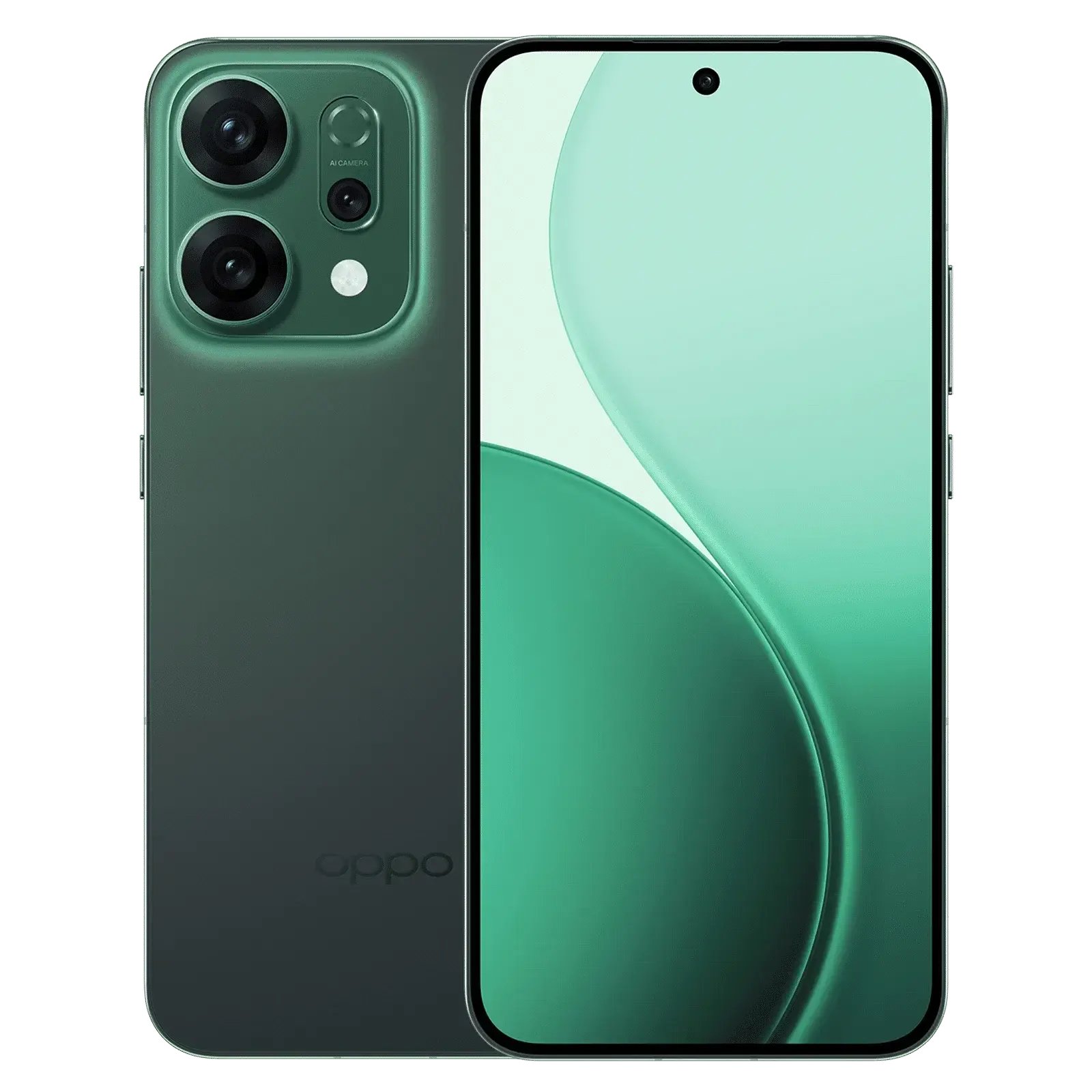 Oppo Reno14 Forest Green — image 3