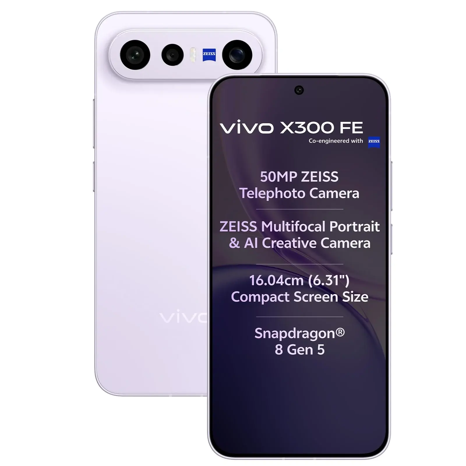 vivo X300 FE Lilac Purple — image 2