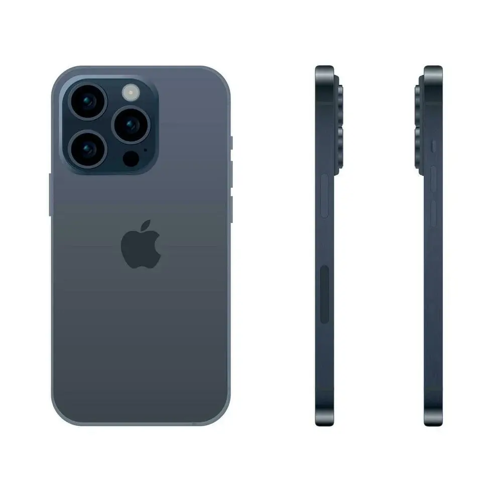 Apple iPhone 15 Pro Blue Titanium — image 3
