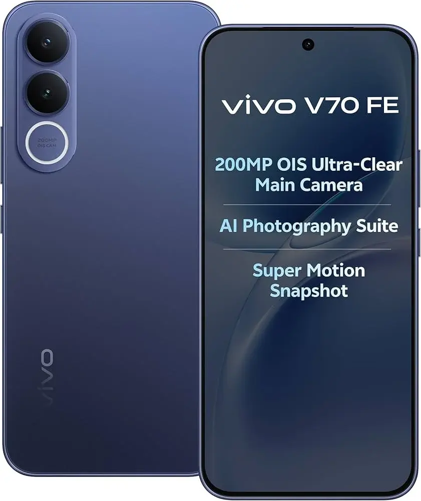 vivo V70 FE Monsoon Blue — image 2