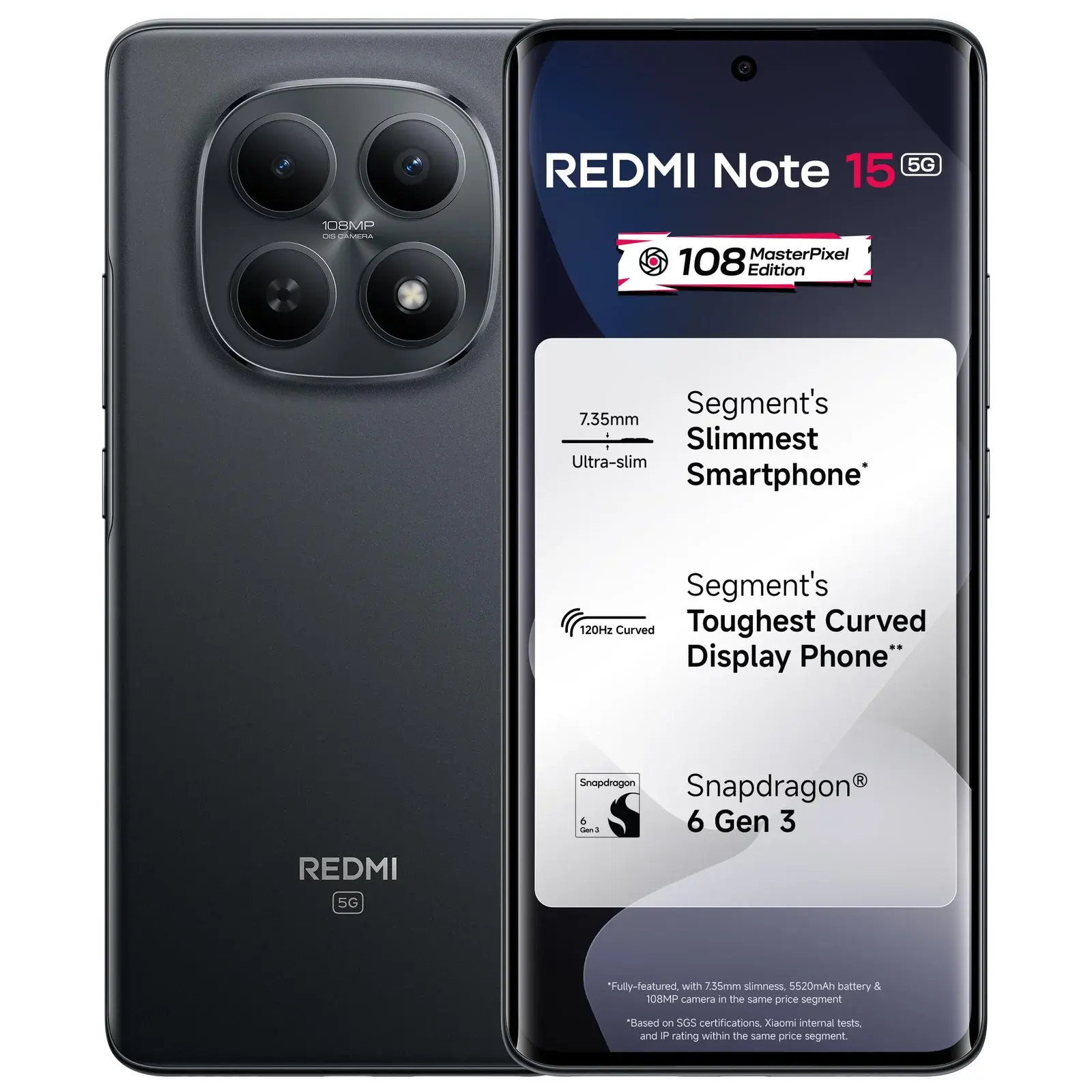 Xiaomi Redmi Note 15 5G Black